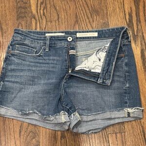 Pilcro Slim Boyfriend Jean Shorts size 29 Anthropologie